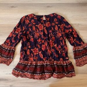 BeachLunchLounge blouse Size M